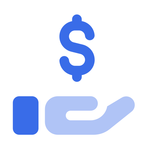 Dollar free icon
