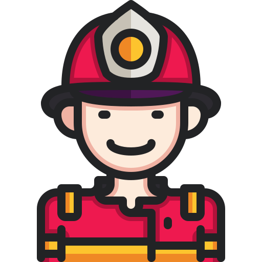 bombero icono gratis