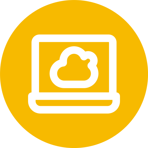 computación en la nube icono gratis