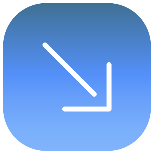 justo abajo icono gratis