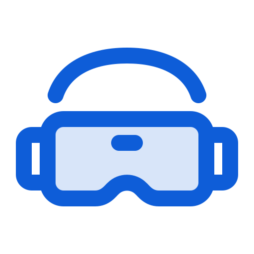 gafas de realidad virtual icono gratis