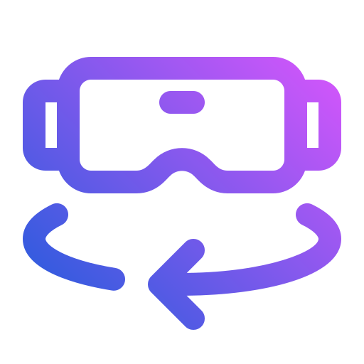 óculos de realidade virtual grátis ícone