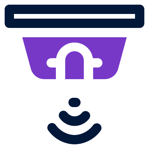 detector de humo icono gratis