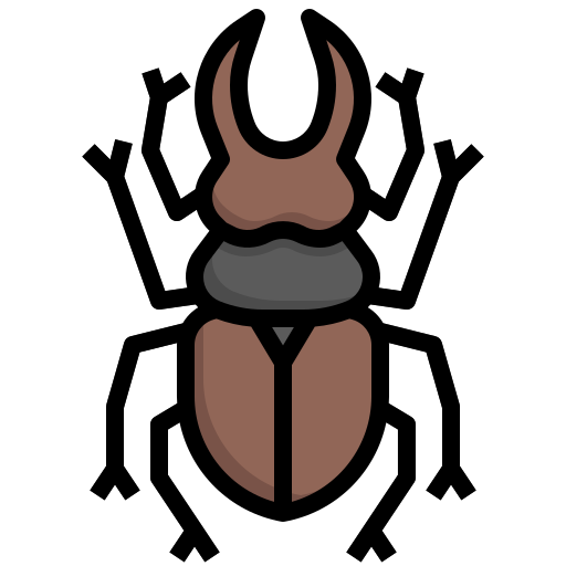 Stag beetle Generic Outline Color icon