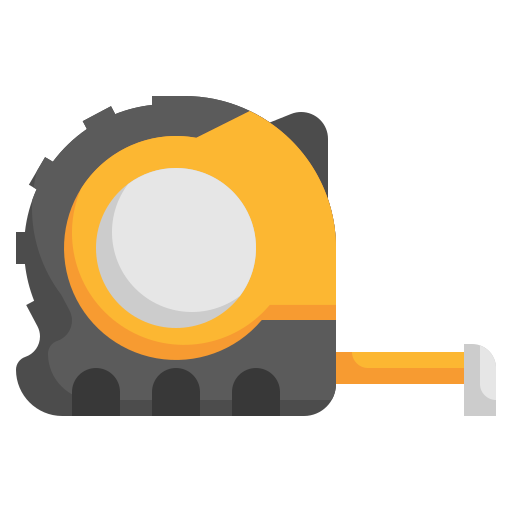 Tape measure Generic Flat icon