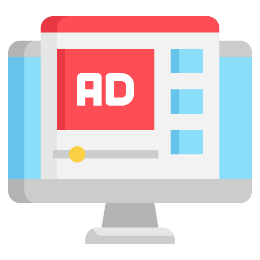 anuncio de vídeo icono gratis