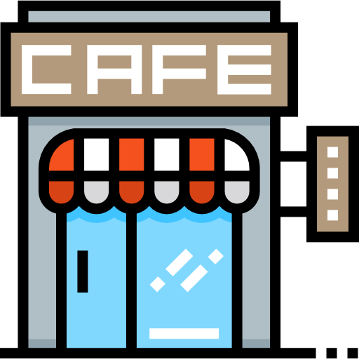 cafetería icono gratis