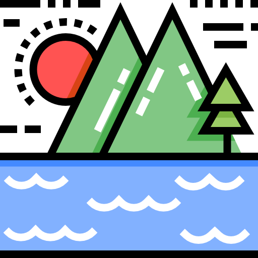 Озеро бесплатно иконка