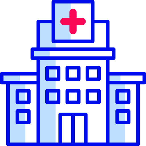 Hospital building Generic Outline Color icon