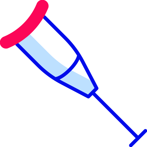 Crutch free icon Crutch free icon