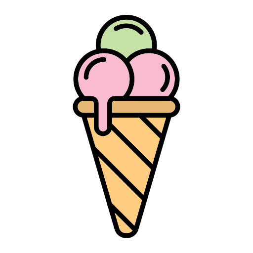 Ice cream Generic Outline Color icon