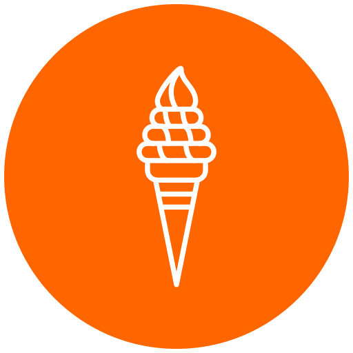 cucurucho de helado icono gratis