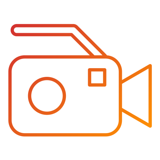 camara de video icono gratis