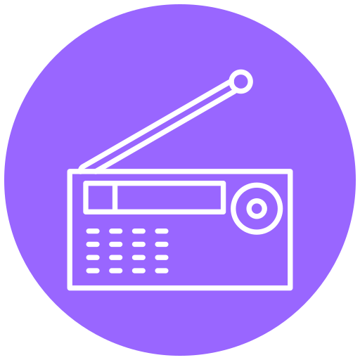 라디오 무료 아이콘