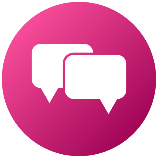 Chat Generic Flat Gradient icon