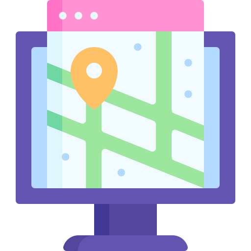 Digital land free icon