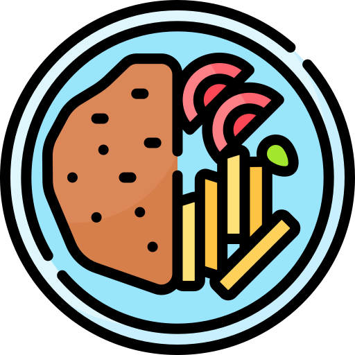 Milanesa Special Lineal color icon