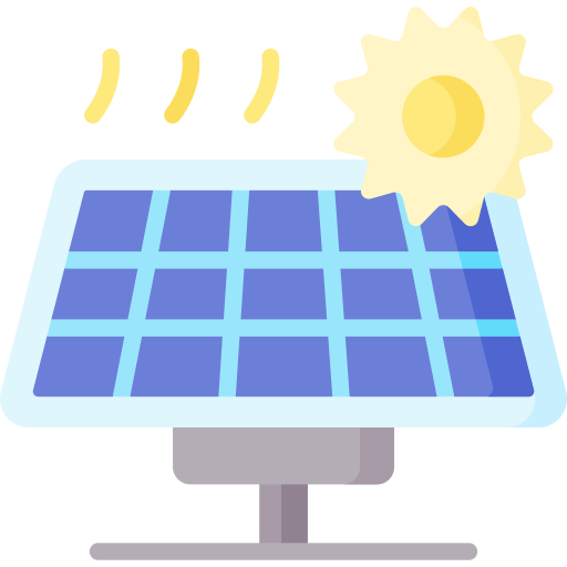 panel solar icono gratis