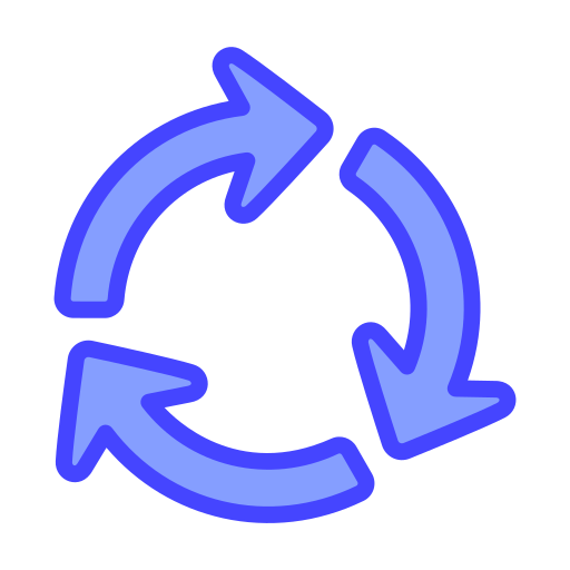 Recycle Generic Blue icon