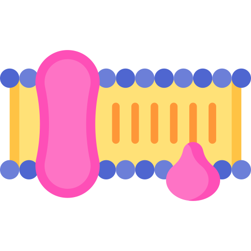 proteína de membrana icono gratis
