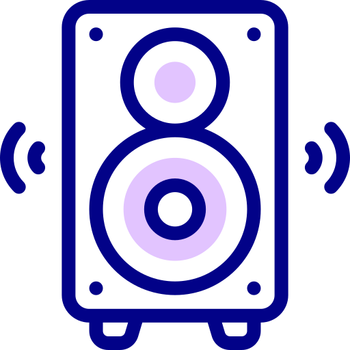 altavoz icono gratis