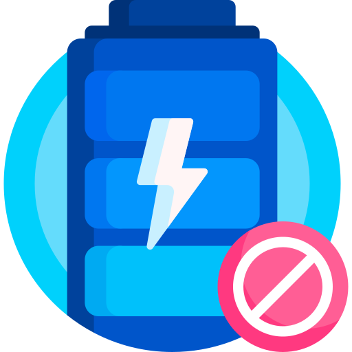 Battery free icon