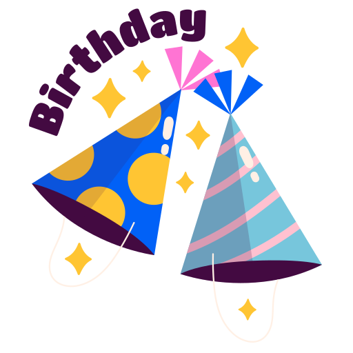 geburtstag kostenlos Sticker