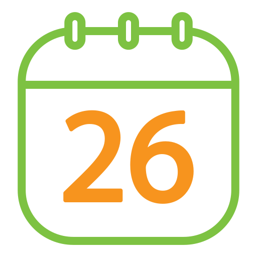 Calendar Date Generic Outline Color Icon