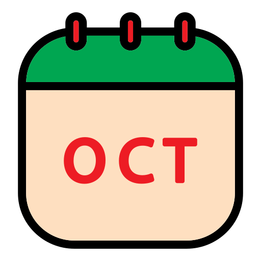 octubre icono gratis