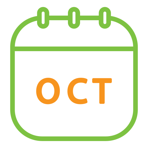 octubre icono gratis