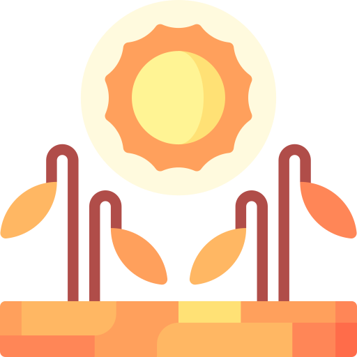 sequía icono gratis