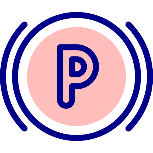 Parking Detailed Mixed Lineal color icon