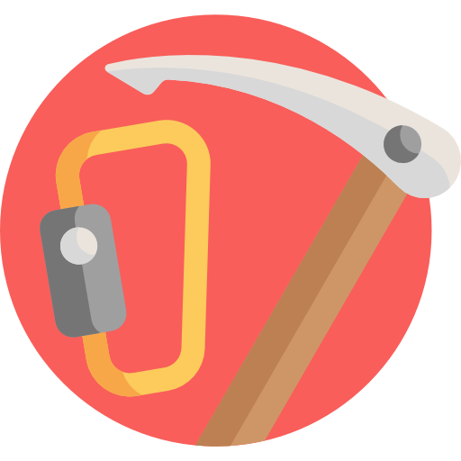 alpinismo icono gratis