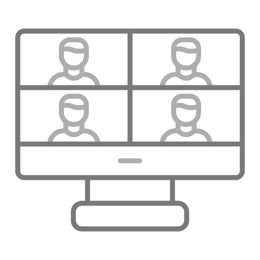 reunião on-line grátis ícone reunião on-line grátis ícone