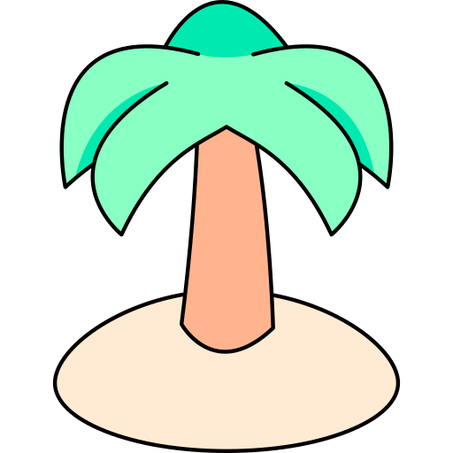 palmera icono gratis