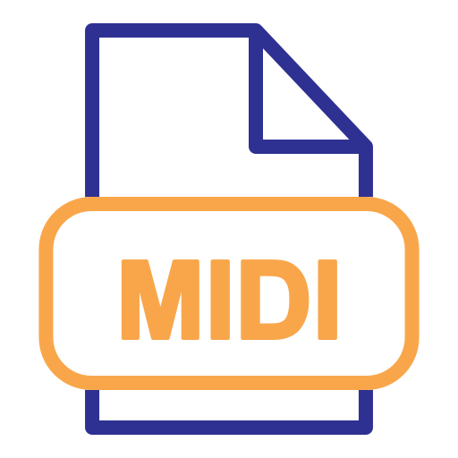 midi icono gratis