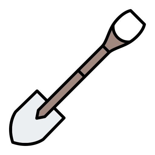 Shovel Generic Outline Color icon