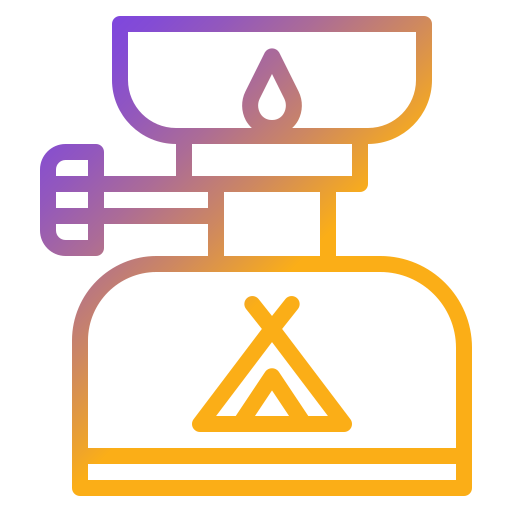 gasolina para acampar icono gratis