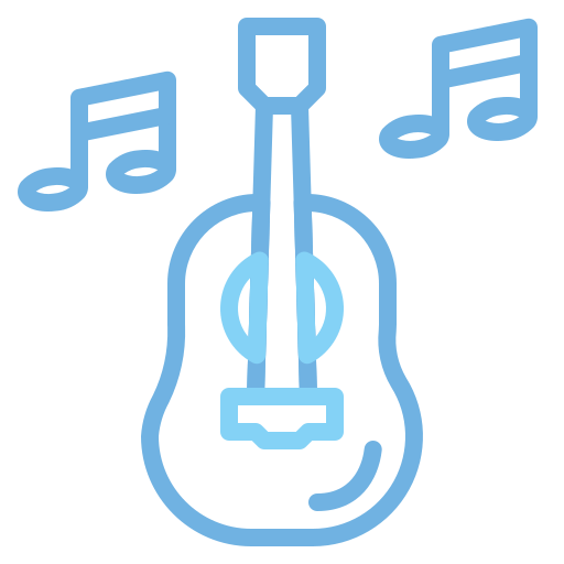 guitarra acustica icono gratis