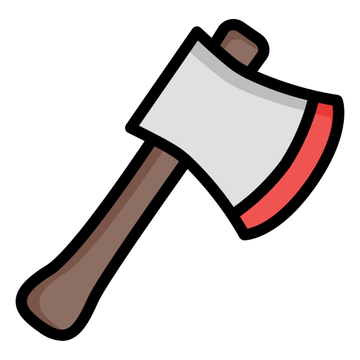 Axe Generic Outline Color icon