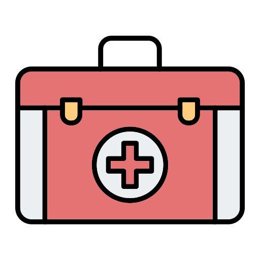 First aid kit Generic Outline Color icon