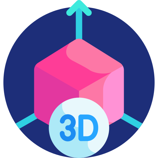 modelo 3d icono gratis