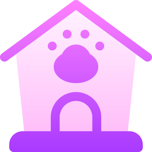 casa de perro icono gratis