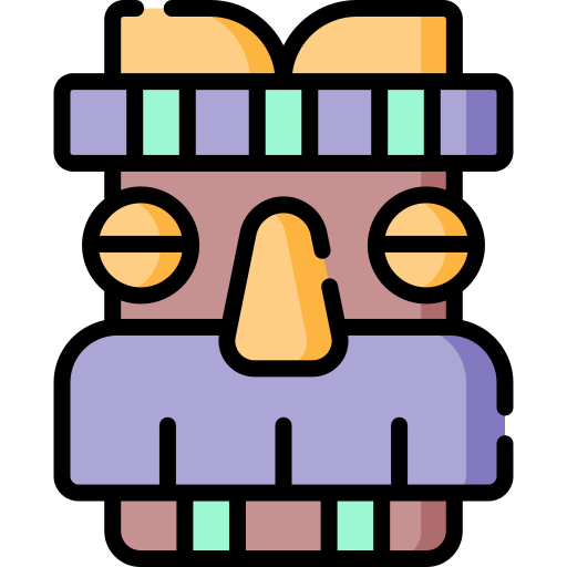 Tiki Special Lineal color icon