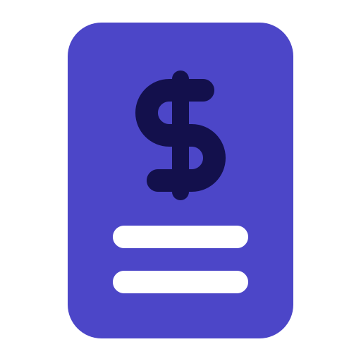 Счет бесплатно иконка