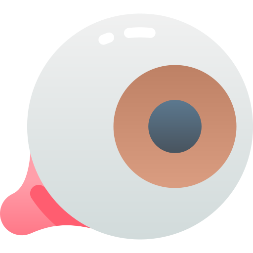 Eye Kawaii Star Gradient icon