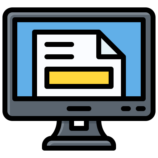 Monitor free icon Monitor free icon