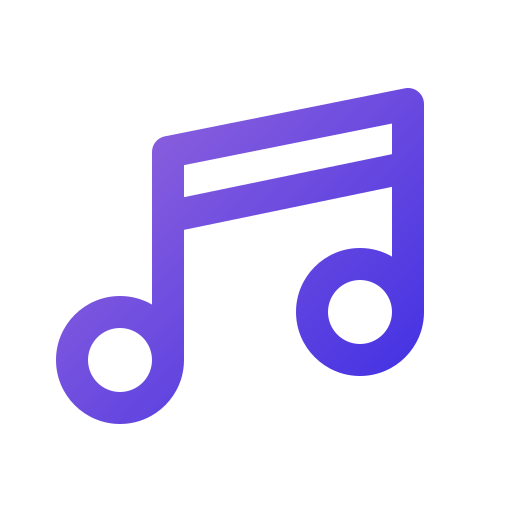 Music Generic Gradient icon