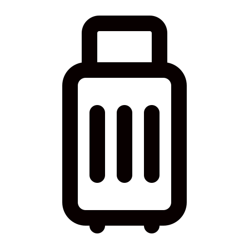 Suitcase free icon