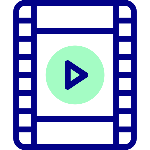 película icono gratis